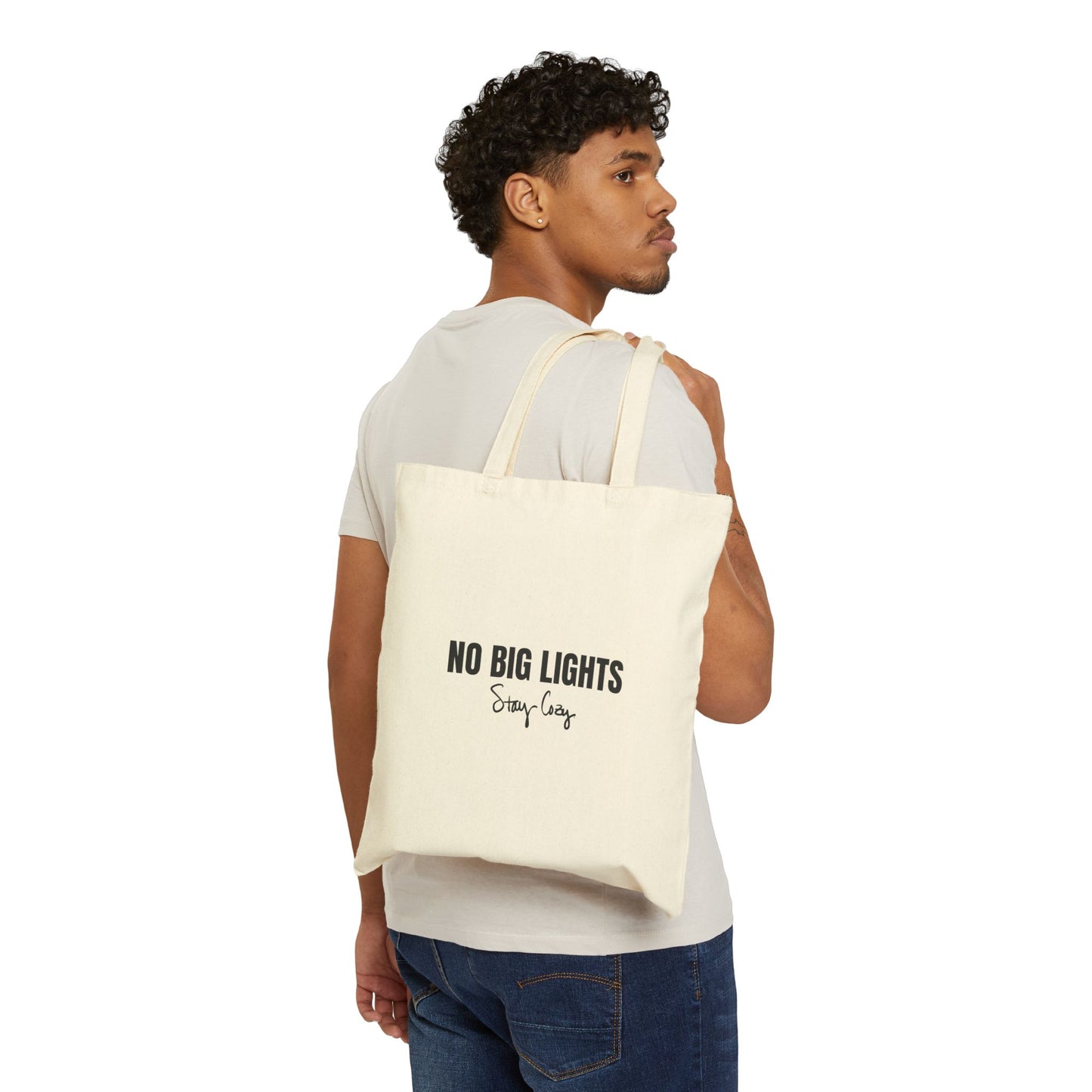 NO BIG LIGHTS Tote Bag