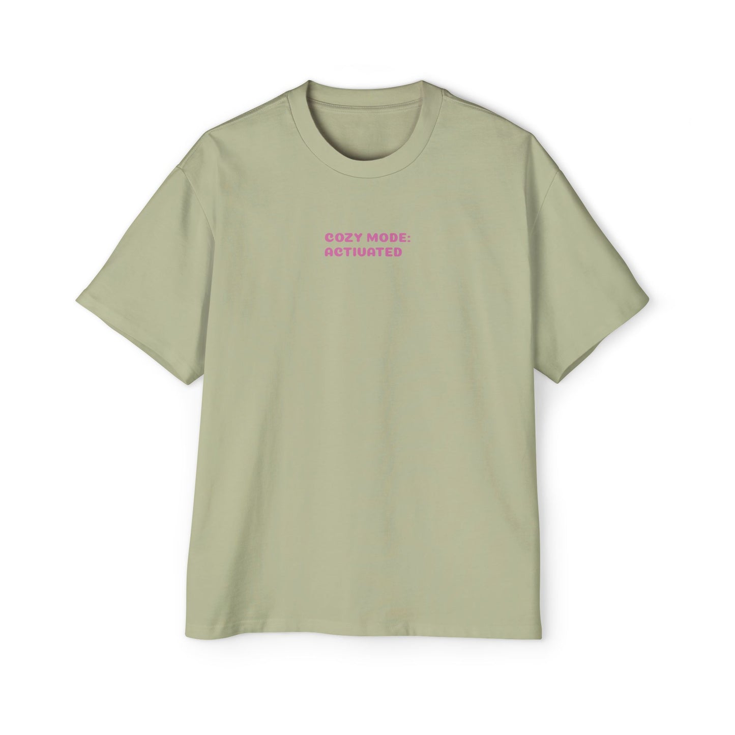 Cozy Mode Heavy Oversized Tee