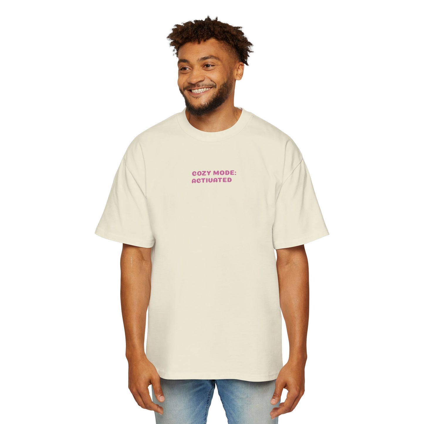 Cozy Mode Heavy Oversized Tee