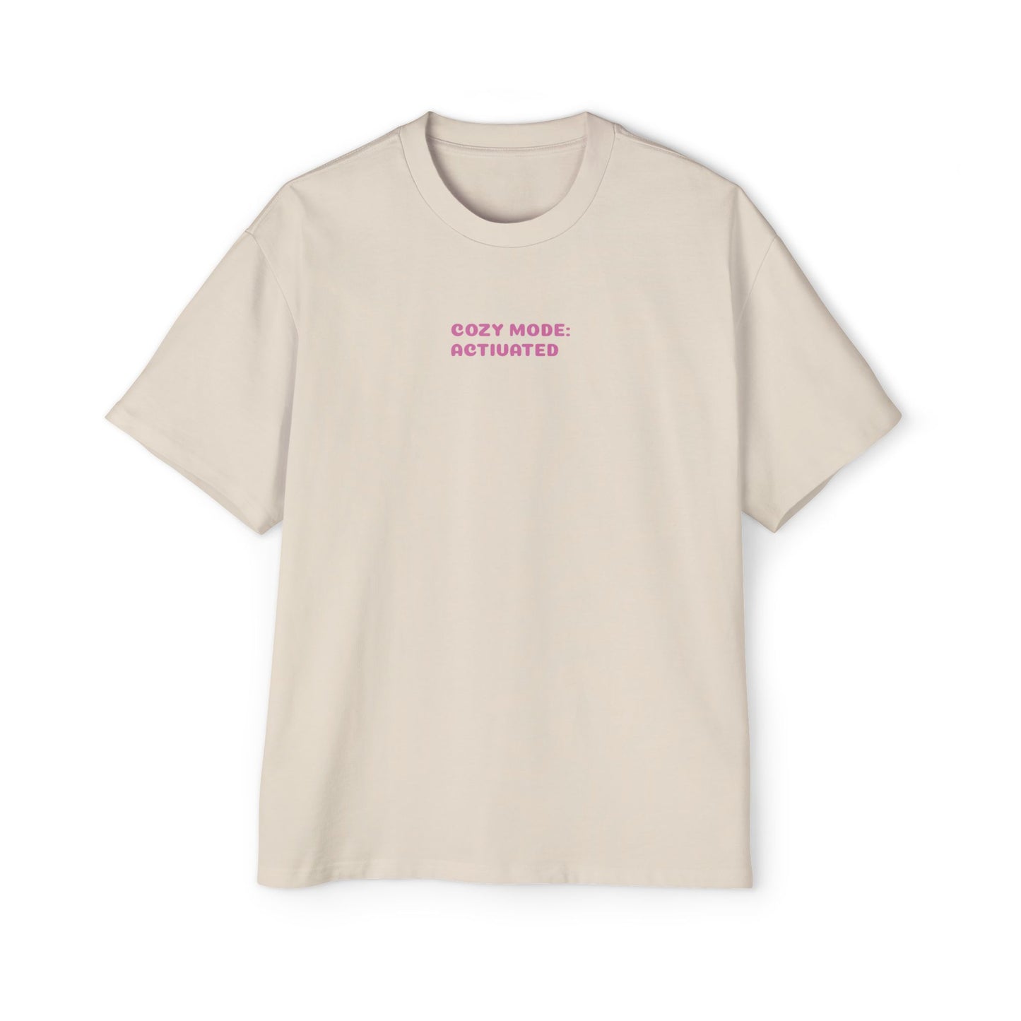 Cozy Mode Heavy Oversized Tee