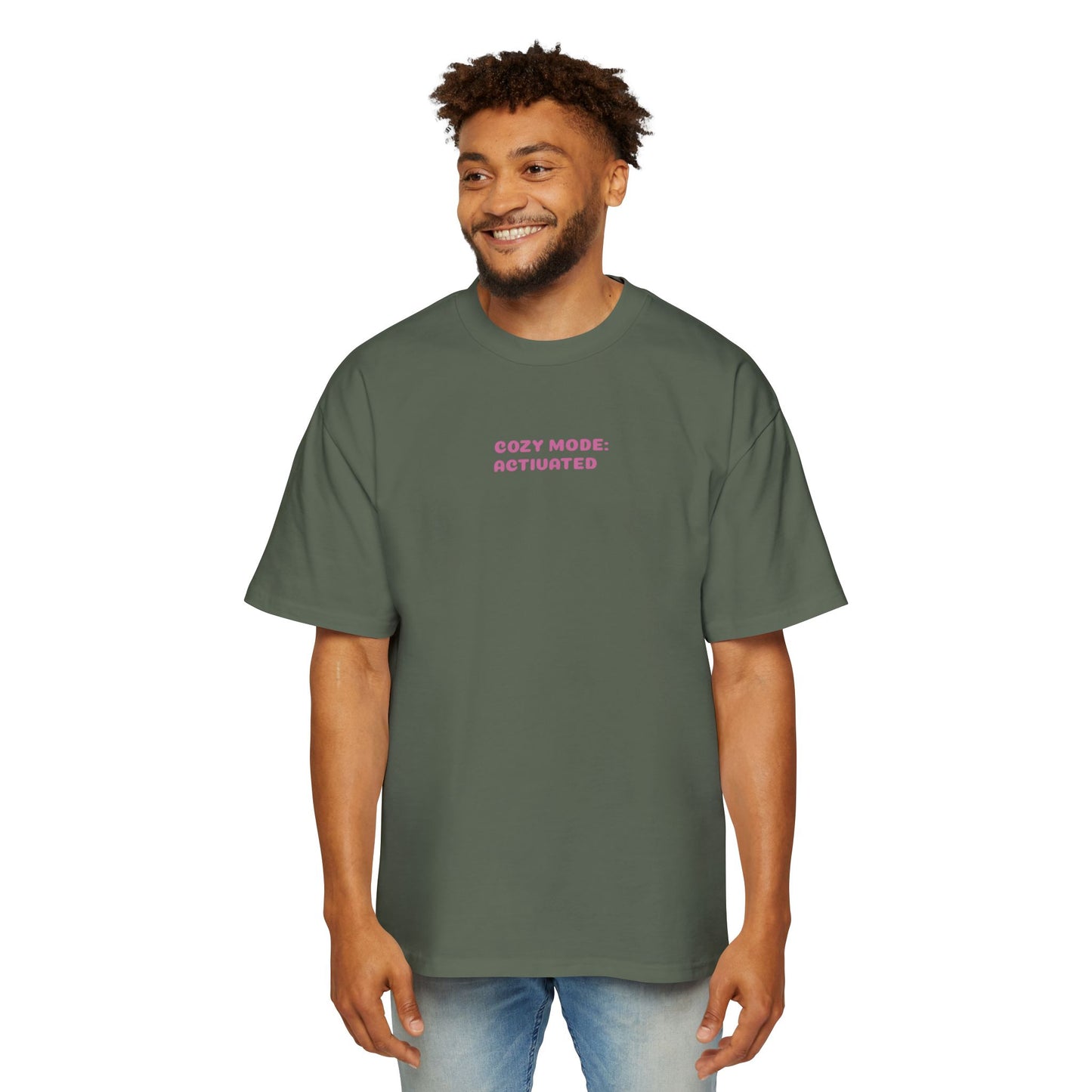 Cozy Mode Heavy Oversized Tee