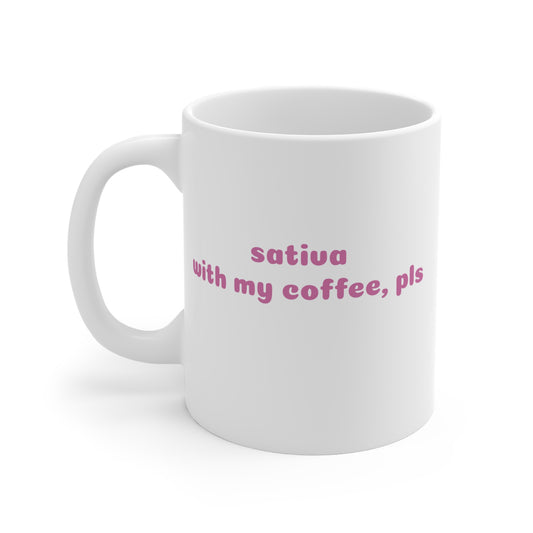 Sativa & Coffee Mug 11oz